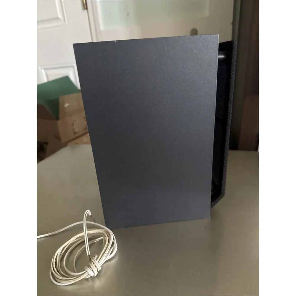 Single Sony SS-MB100H Bookshelf Speaker - 100W 8 Ohm - Untested Cords Not Intact